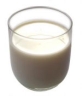 ein Glas Milch